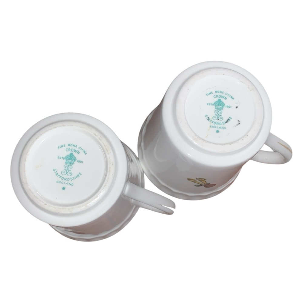 Staffordshire Vintage Car Design Ceramic Mugs - Picture 6 of 6